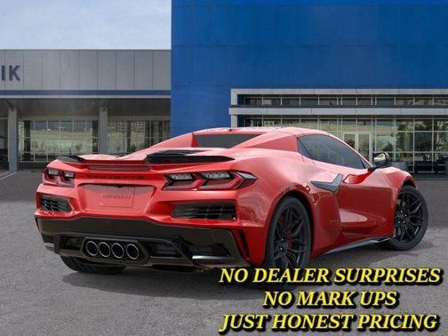 Red 2026 Chevrolet Corvette Z06