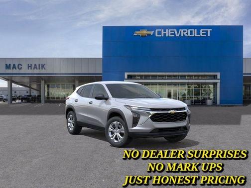 Gray 2026 Chevrolet Trax LS