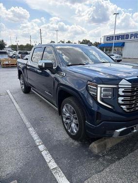Pacific Blue Metallic 2022 GMC Sierra 1500 Denali