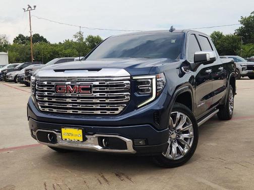 Pacific Blue Metallic 2022 GMC Sierra 1500 Denali