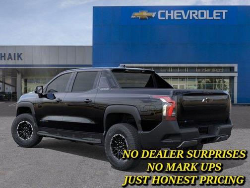 Black 2026 Chevrolet Silverado EV Trail Boss