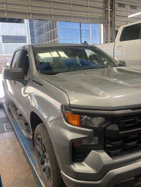 Sterling Gray Metallic 2024 Chevrolet Silverado 1500 Custom