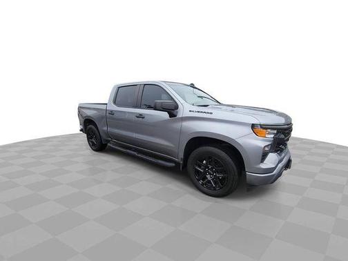 Sterling Gray Metallic 2024 Chevrolet Silverado 1500 Custom