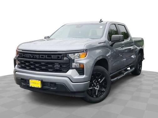 Sterling Gray Metallic 2024 Chevrolet Silverado 1500 Custom