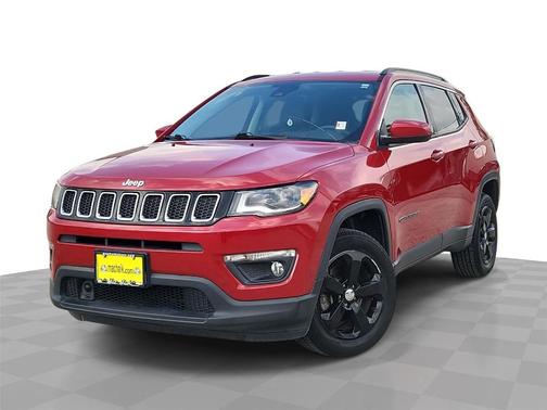 Red 2018 Jeep Compass Latitude
