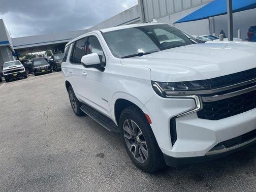 Summit White 2022 Chevrolet Tahoe LS