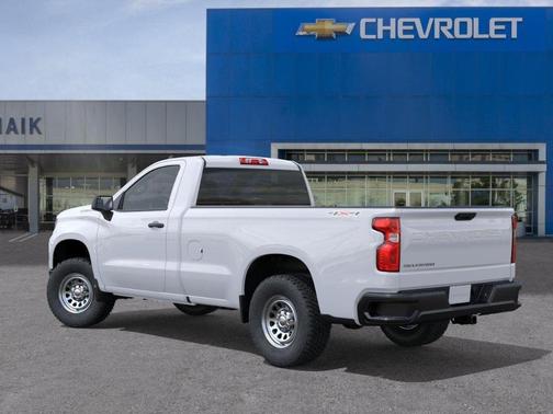 Summit White 2026 Chevrolet Silverado 1500 WT