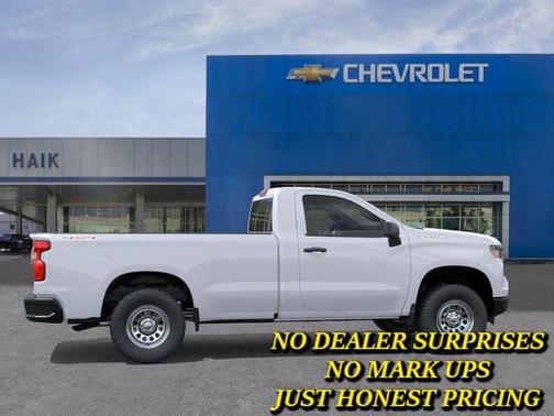 White 2026 Chevrolet Silverado 1500 WT