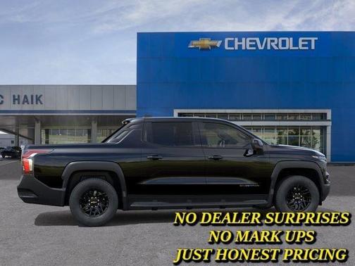 Black 2026 Chevrolet Silverado EV LT