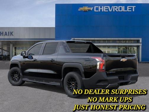 Black 2026 Chevrolet Silverado EV LT