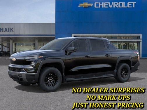 Black 2026 Chevrolet Silverado EV LT