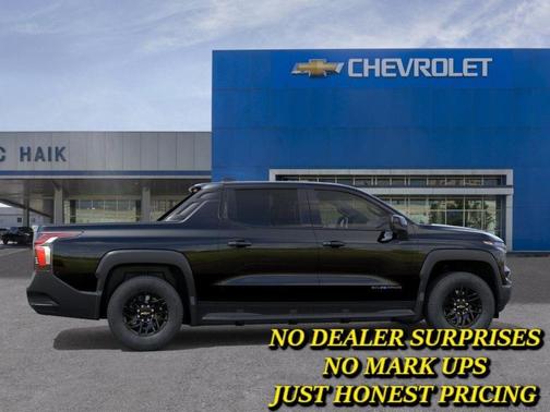 Black 2026 Chevrolet Silverado EV LT