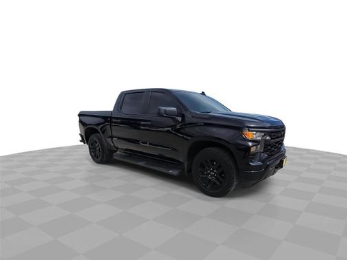 Black 2023 Chevrolet Silverado 1500 Custom