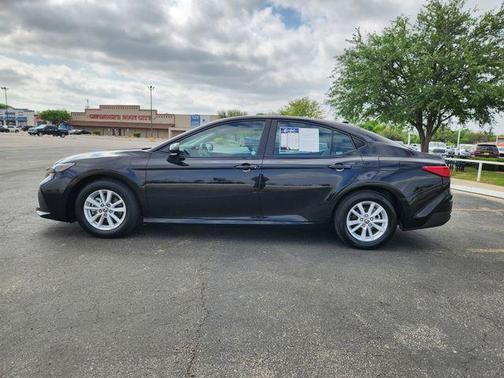 Midnight Black Metallic 2025 Toyota Camry LE