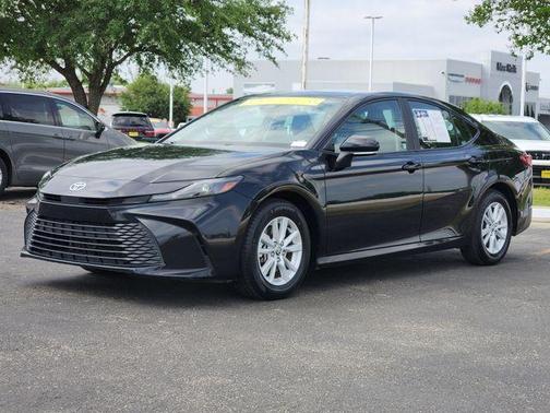 Midnight Black Metallic 2025 Toyota Camry LE