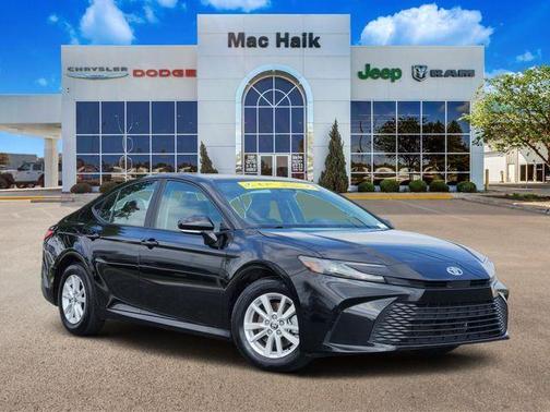 Midnight Black Metallic 2025 Toyota Camry LE