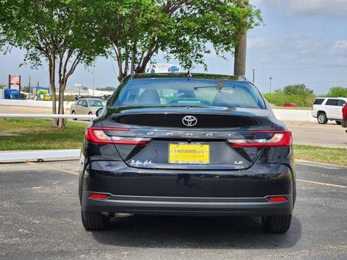 Midnight Black Metallic 2025 Toyota Camry LE