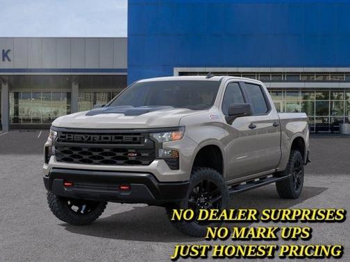 Tan 2026 Chevrolet Silverado 1500 Custom Trail Boss
