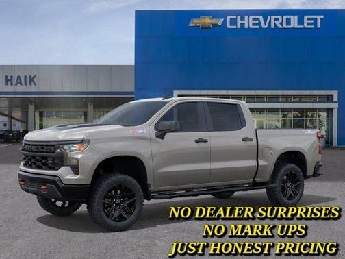 Tan 2026 Chevrolet Silverado 1500 Custom Trail Boss