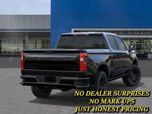 Black 2026 Chevrolet Silverado 1500 Custom