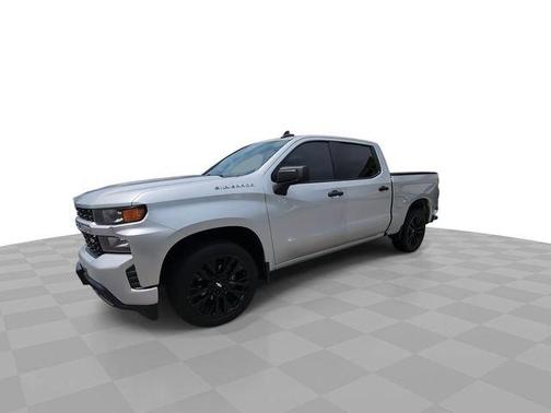 Silver Ice Metallic 2020 Chevrolet Silverado 1500 Custom