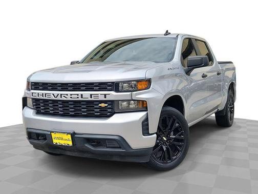 Silver Ice Metallic 2020 Chevrolet Silverado 1500 Custom