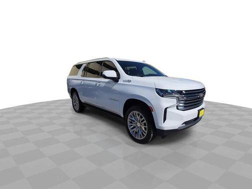 Summit White 2024 Chevrolet Suburban High Country