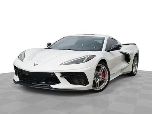Arctic White 2023 Chevrolet Corvette Stingray w/3LT