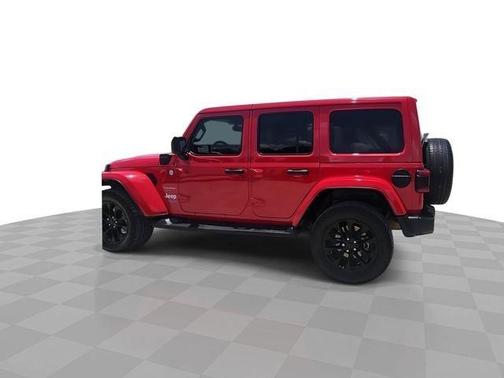 Firecracker Red Clearcoat 2021 Jeep Wrangler Unlimited 4xe Sahara
