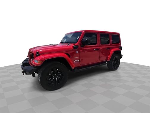 Firecracker Red Clearcoat 2021 Jeep Wrangler Unlimited 4xe Sahara