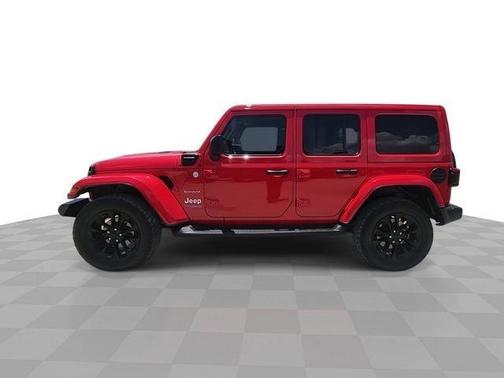 Firecracker Red Clearcoat 2021 Jeep Wrangler Unlimited 4xe Sahara