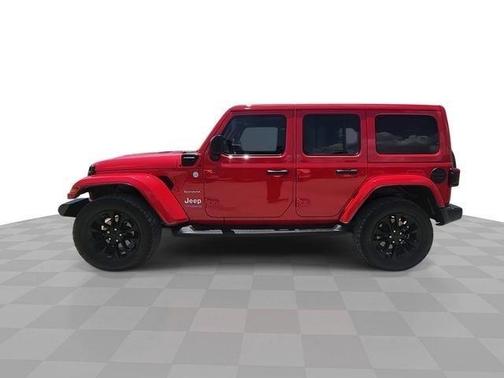 Firecracker Red Clearcoat 2021 Jeep Wrangler Unlimited 4xe Sahara