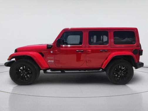 Firecracker Red Clearcoat 2021 Jeep Wrangler Unlimited 4xe Sahara