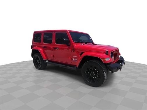 Firecracker Red Clearcoat 2021 Jeep Wrangler Unlimited 4xe Sahara