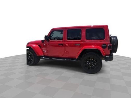 Firecracker Red Clearcoat 2021 Jeep Wrangler Unlimited 4xe Sahara