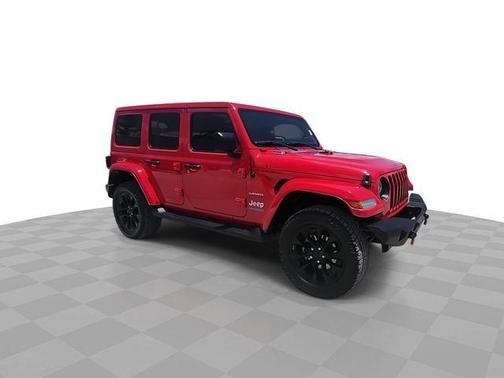 Firecracker Red Clearcoat 2021 Jeep Wrangler Unlimited 4xe Sahara