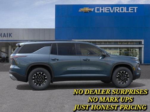 Blue 2026 Chevrolet Traverse Z71