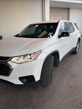 Summit White 2019 Chevrolet Traverse LS