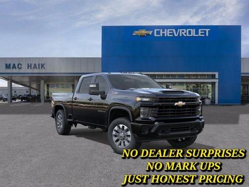 Black 2026 Chevrolet Silverado 2500 Custom