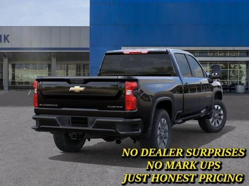 Black 2026 Chevrolet Silverado 2500 Custom