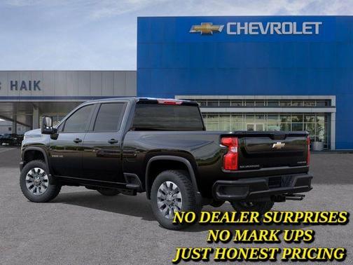 Black 2026 Chevrolet Silverado 2500 Custom