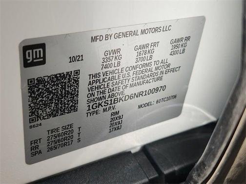 2022 GMC Yukon SLT