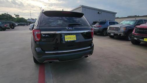 Shadow Black 2018 Ford Explorer XLT