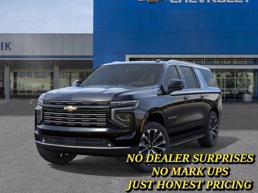 Black 2026 Chevrolet Suburban High Country