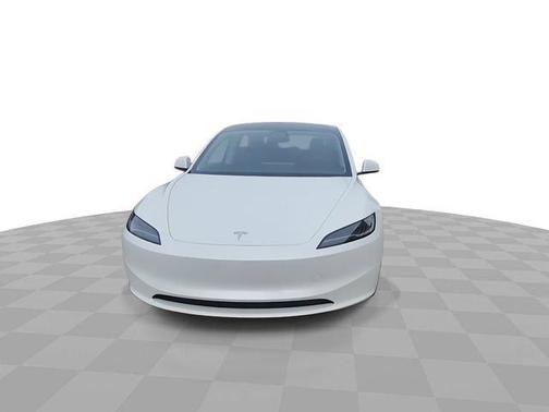 Pearl White Multi 2025 Tesla Model 3 Long Range