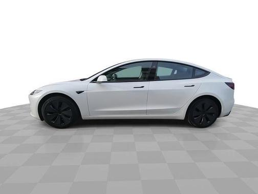Pearl White Multi 2025 Tesla Model 3 Long Range