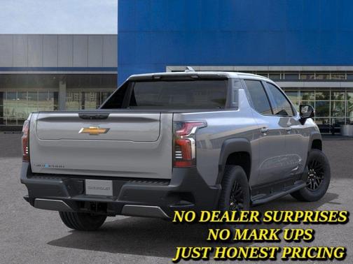 Gray 2026 Chevrolet Silverado EV LT