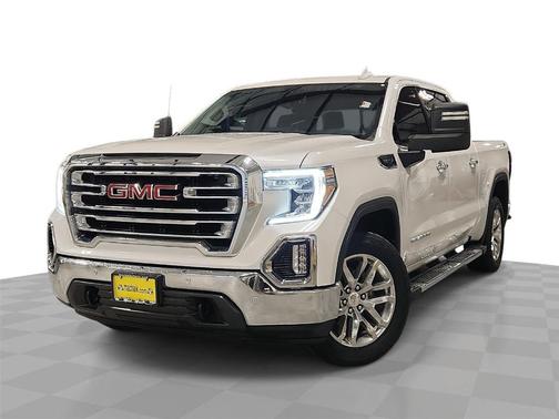 White Frost Tri-Coat 2022 GMC Sierra 1500 Limited SLT