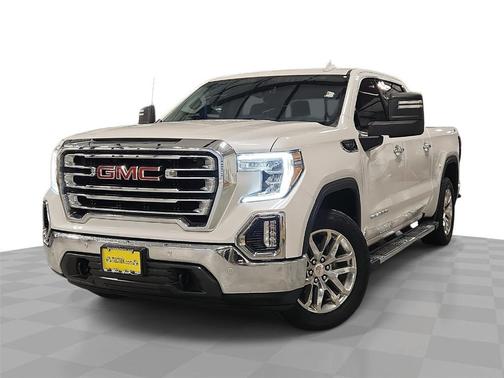 White Frost Tri-Coat 2022 GMC Sierra 1500 Limited SLT