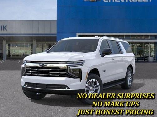White 2026 Chevrolet Suburban LT
